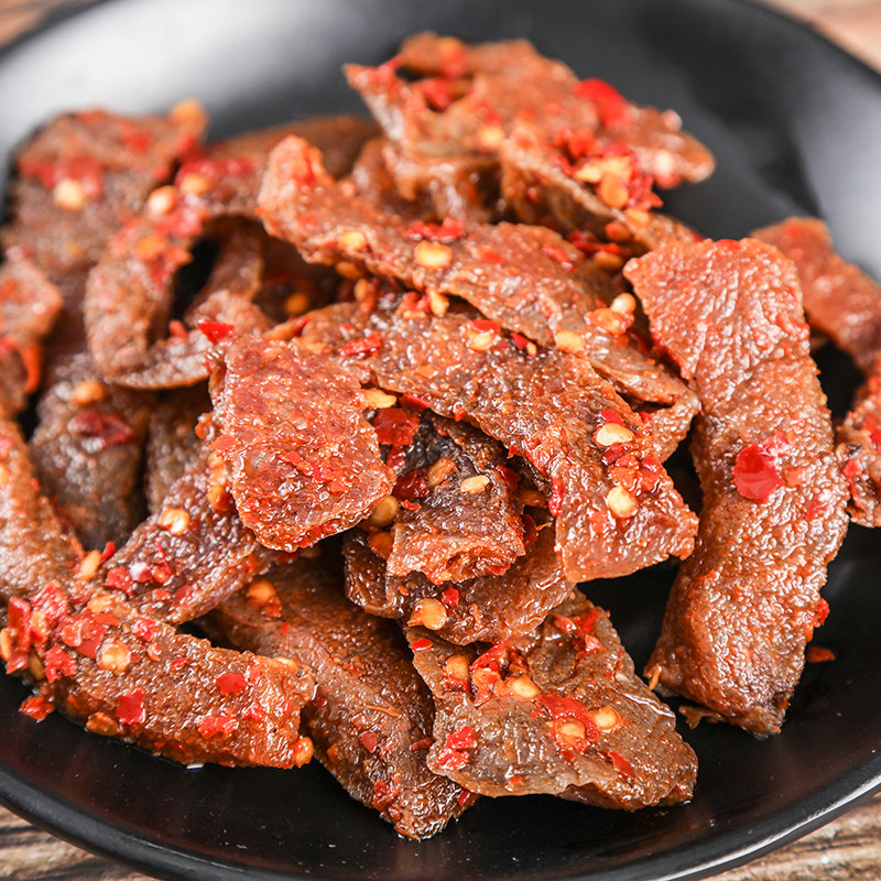 魔芋湖南特产条冷江新化张家界麻辣香辣干素毛素肉