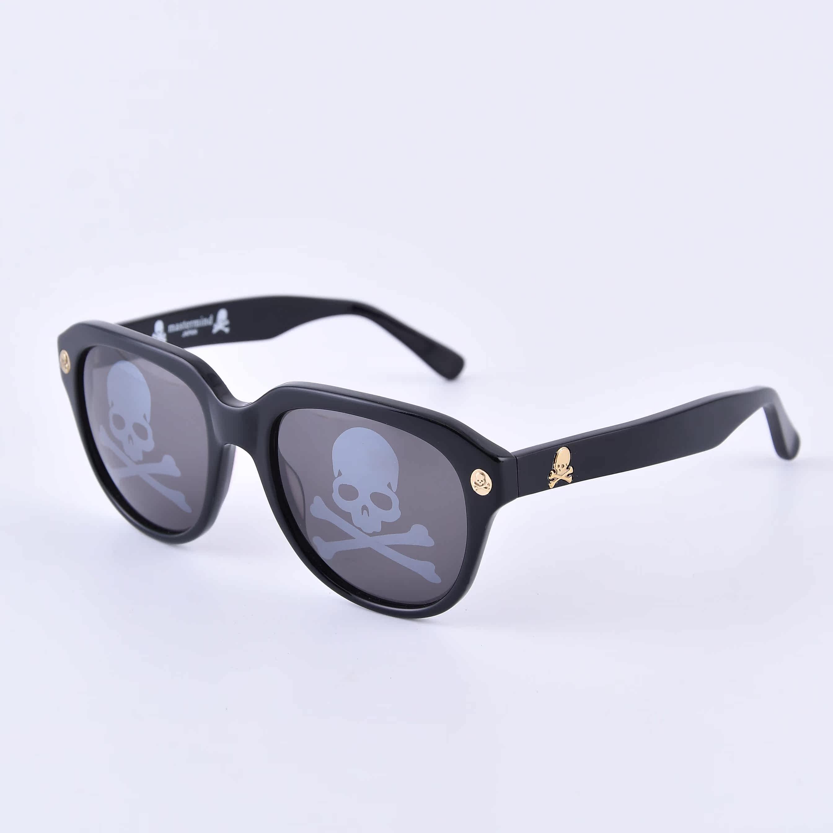mmjmastermindjapan男女太阳眼镜雾气骷髅logo明星同款太阳眼镜