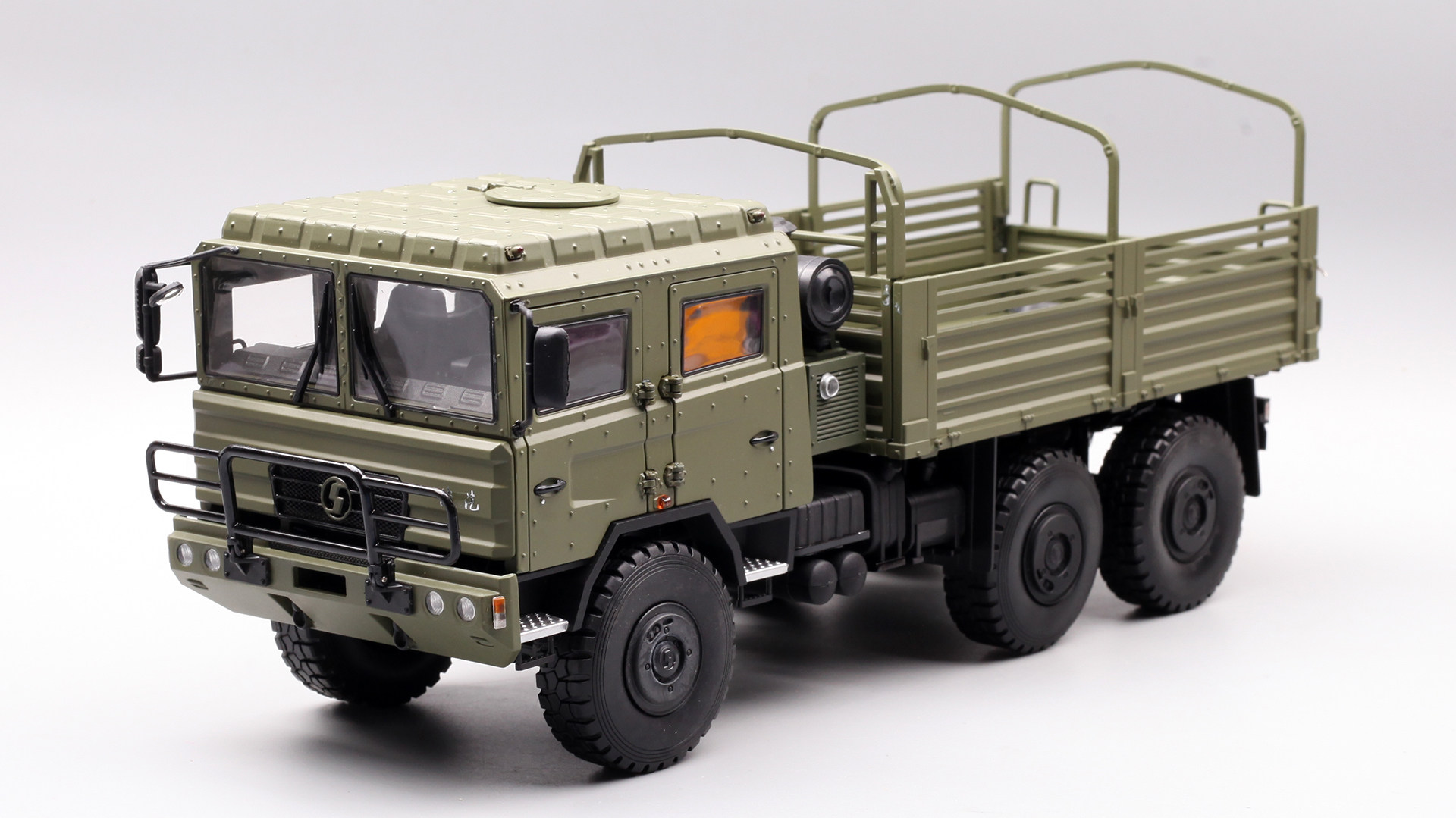 陕汽重卡原厂sx2150sx22206x6重型越野军卡汽车模型车模