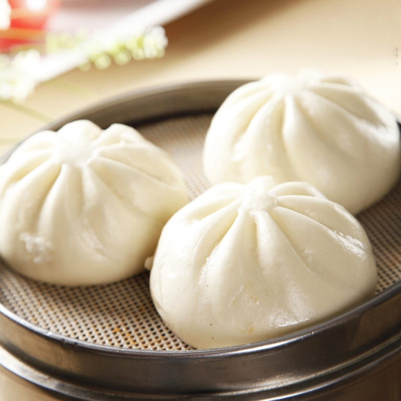 九壹叉烧小笼包广式早茶小笼包速冻包点面点营养早餐包子冷冻420g