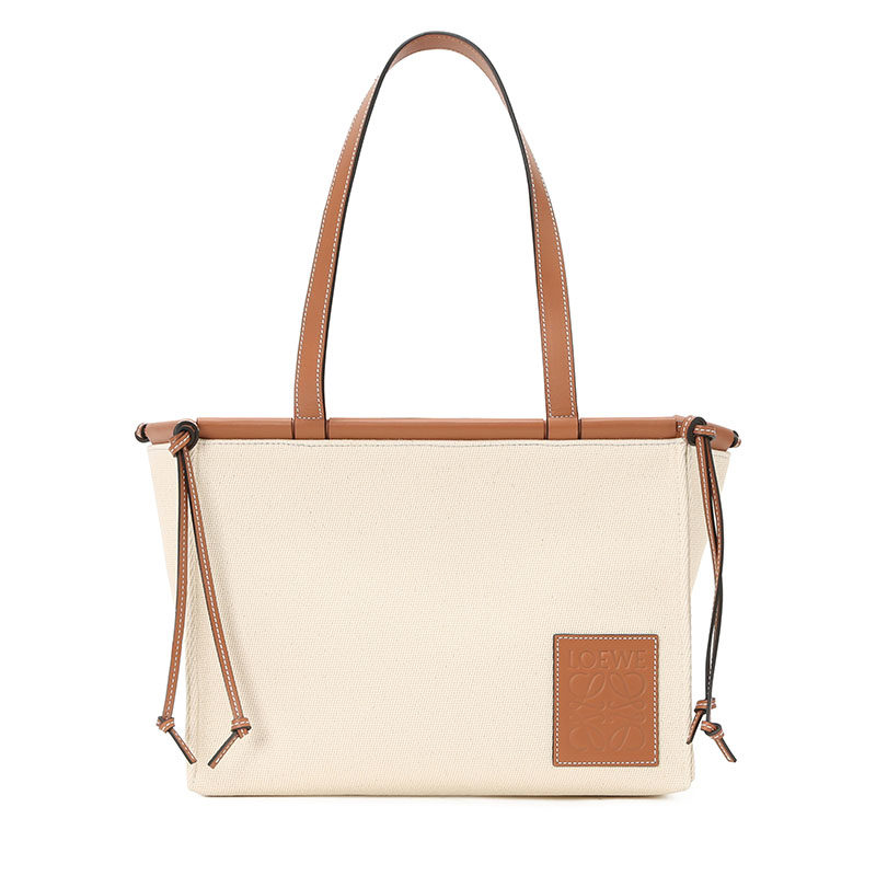 loewe罗意威女包cushiontote托特包帆布皮革大容量手拎购物袋