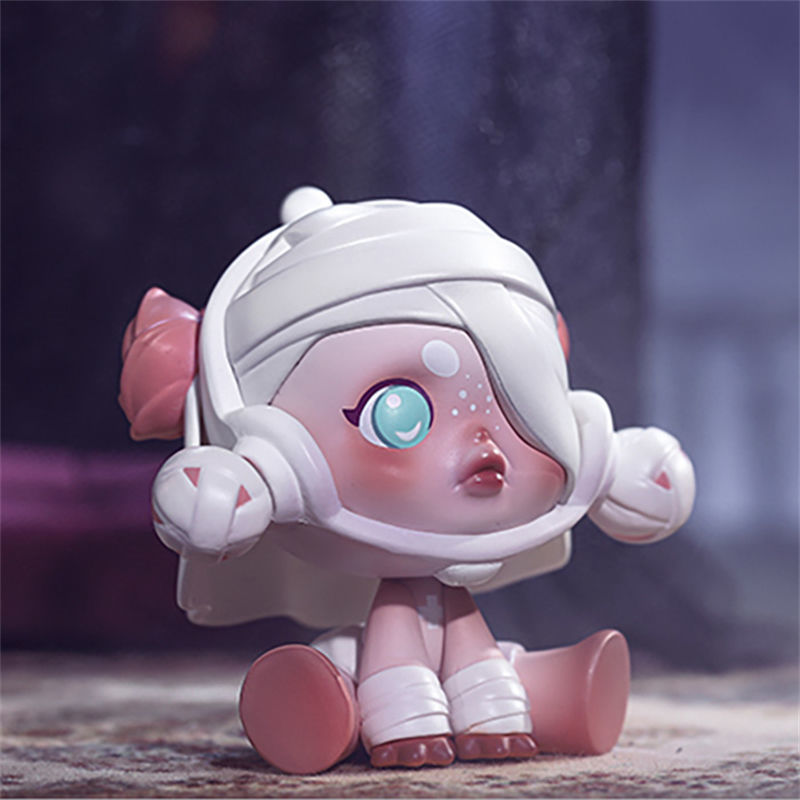 密林古堡盲盒公仔血色玫瑰隐藏全套潮玩摆件潮玩盲盒