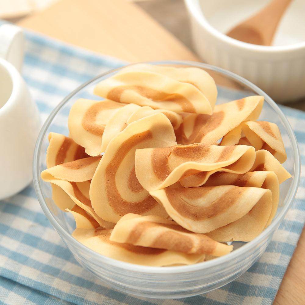 怀旧零食 彬记薄脆牛耳饼猫耳朵原味番茄香辣味休闲小零食68g*3袋