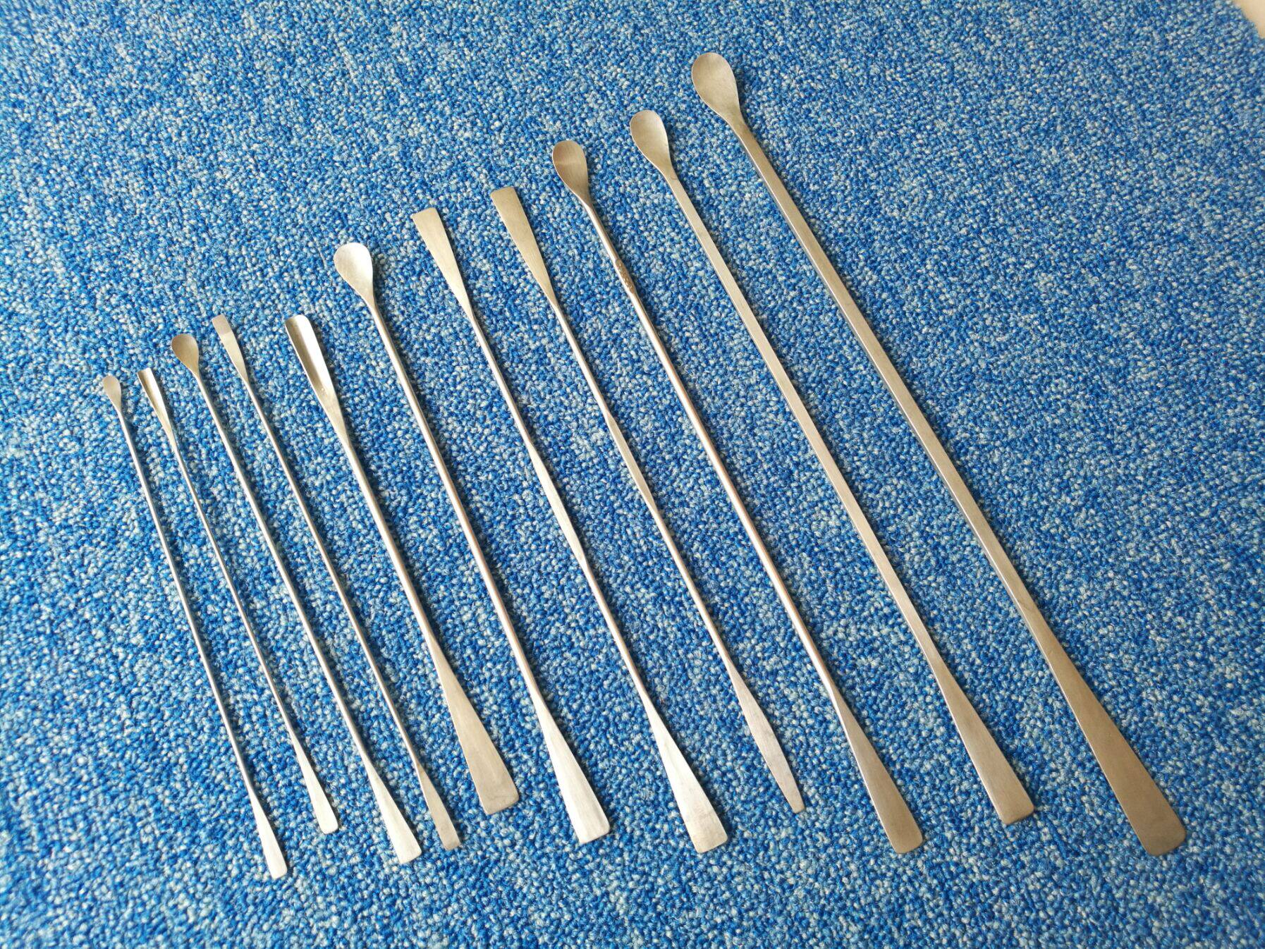 不锈钢刮刀实验室刮勺药刮刮铲药勺定制加工刮刀