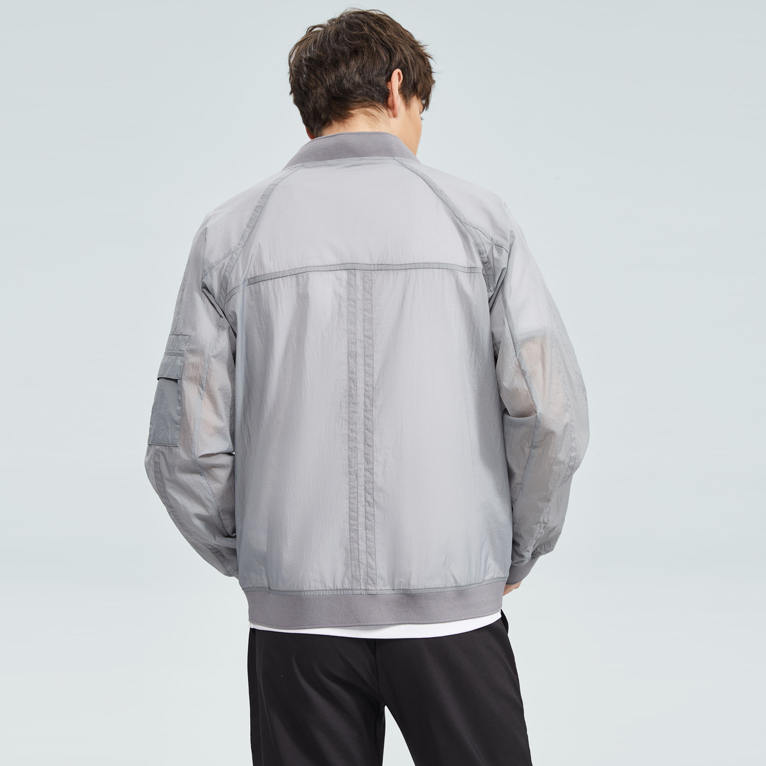 黑鲸hlajeans棒球轻薄皮肤衣男2020夏季新品夹克夹克