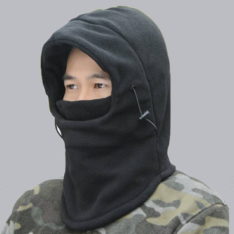 电动车保暖帽男女士冬天电瓶风帽遮脸防寒骑行帽子