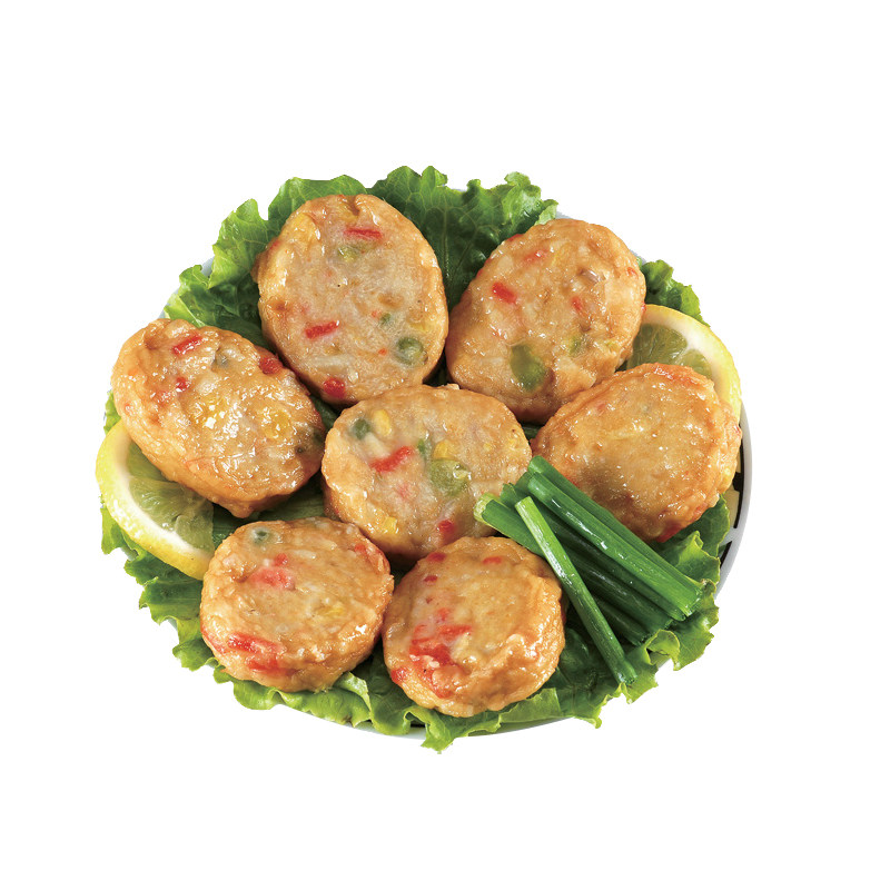 干贝丝饼 500g火锅食材麻辣烫串串烧冒菜鱼卷包邮豆捞关东煮鱼丸