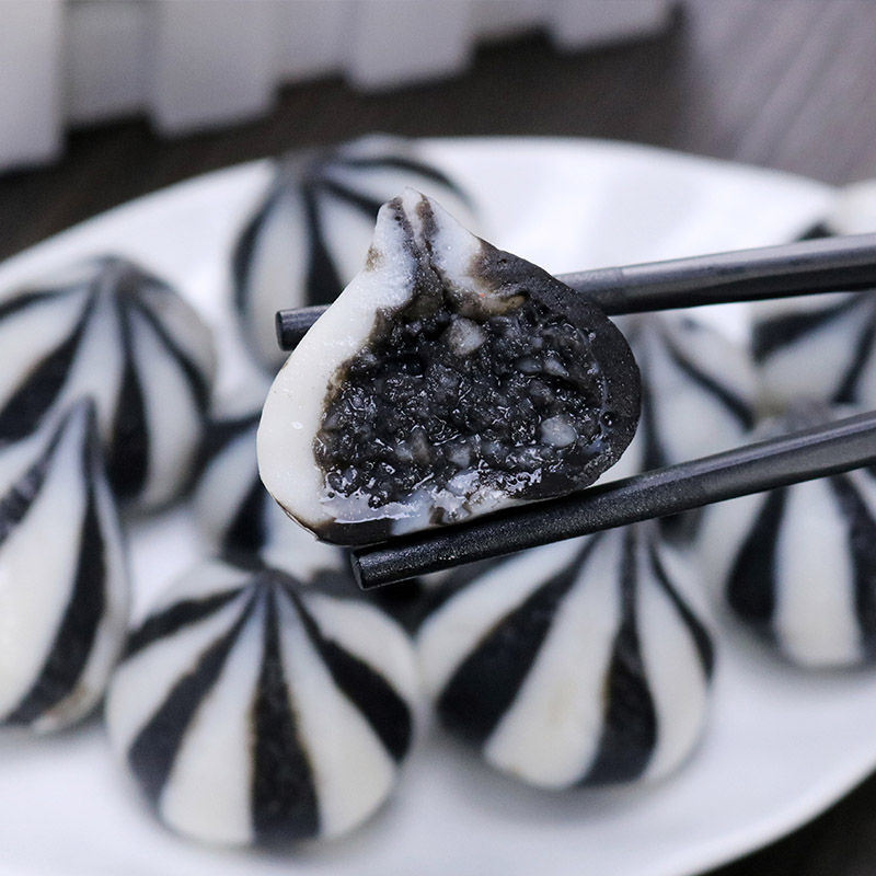 火锅海鲜鲜食新鲜食配菜手工墨汁豆捞贡丸丸子墨鱼丸