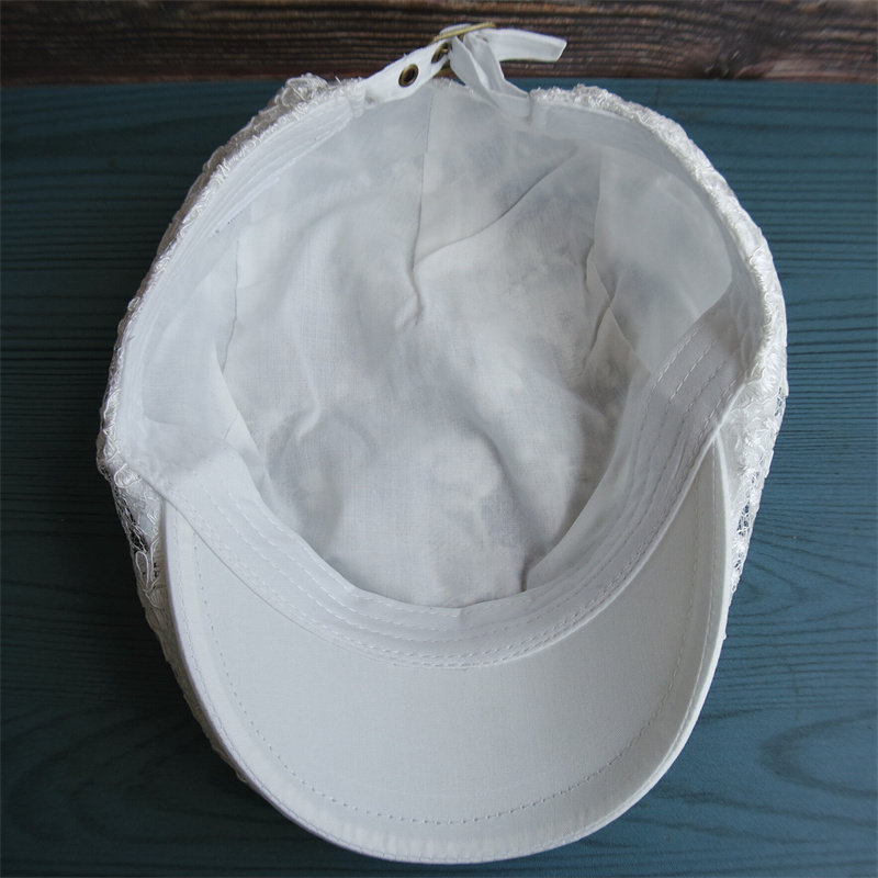 白色韩版潮白亮片女士春夏夏天前进帽秋黑色帽子