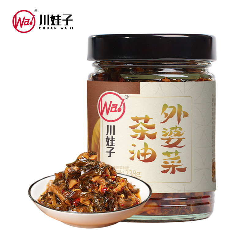 川娃子茶油外婆菜菜湖南湘西外婆菜炒菜拌面下饭菜榨菜咸菜