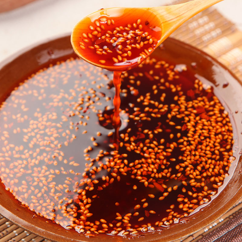 辣椒油凉拌菜芝麻红油调料油228g