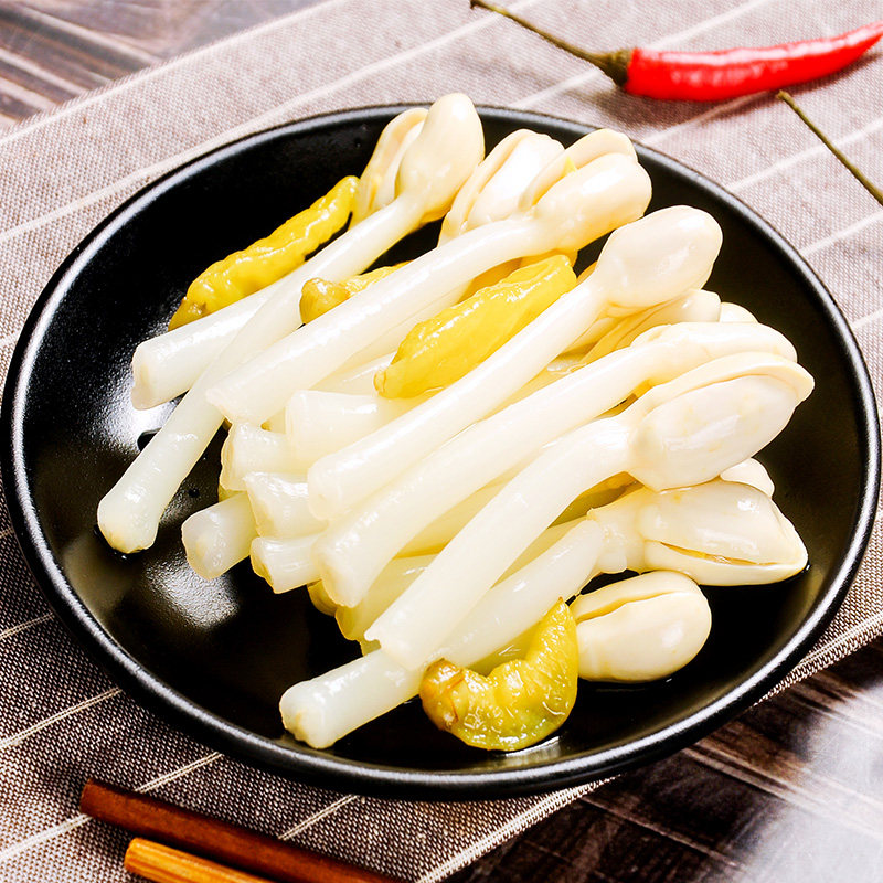 花生豆芽泡椒湖北特产酸辣苗即下饭泡菜脆嫩腌制