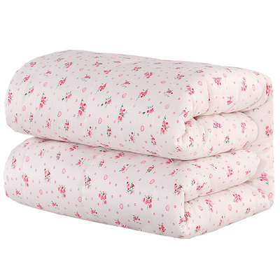 纯棉花被子冬被手工被定做棉絮垫被褥子学生被1.5米被芯加厚保暖