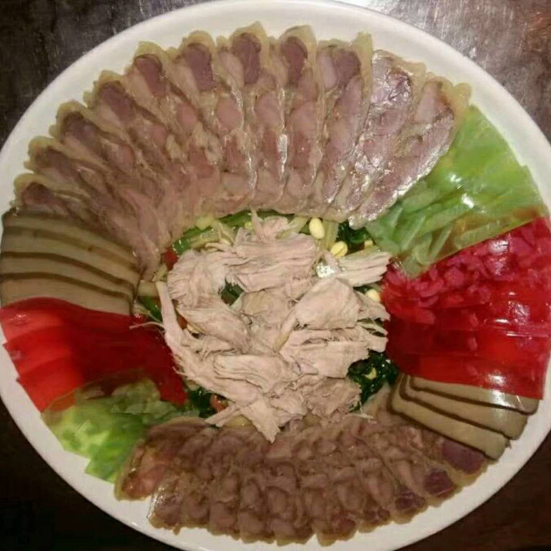 1件发5袋陕西特产北星楼肘子岐山肘花西府宴席猪肉类