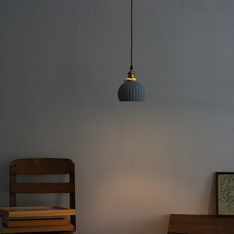 陶瓷年轮公园zoringpark家居彩色吊灯ins日式吊灯