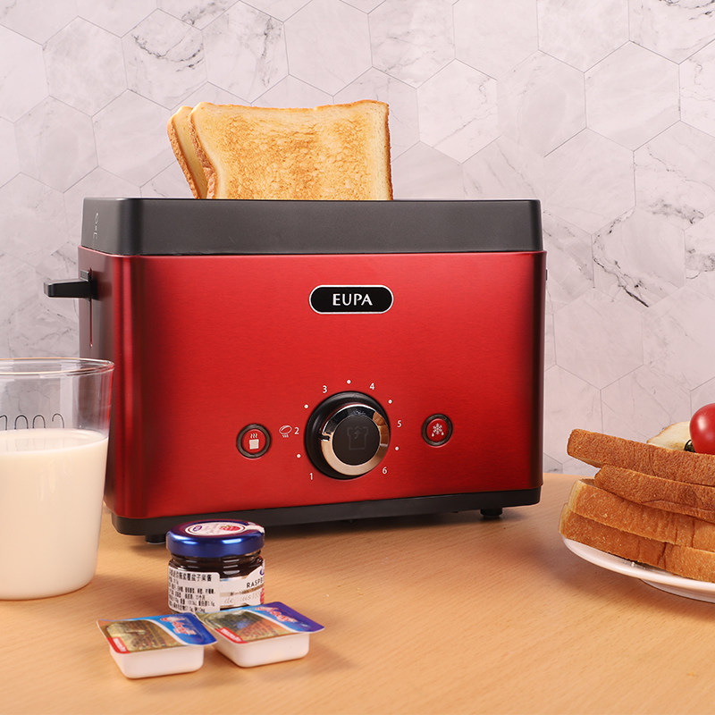 台湾灿坤全自动多士炉家用小型烤面包机迷你三明治早餐机烤吐司机