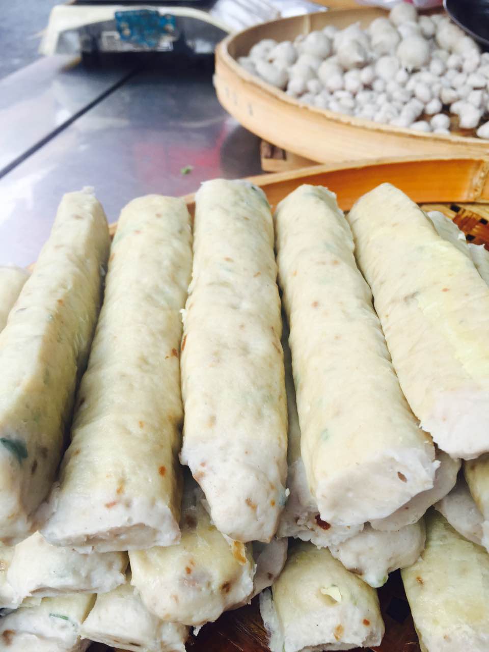 奇祝鱼丸正宗福建闽南深沪特产火锅鱼卷500g鱼丸