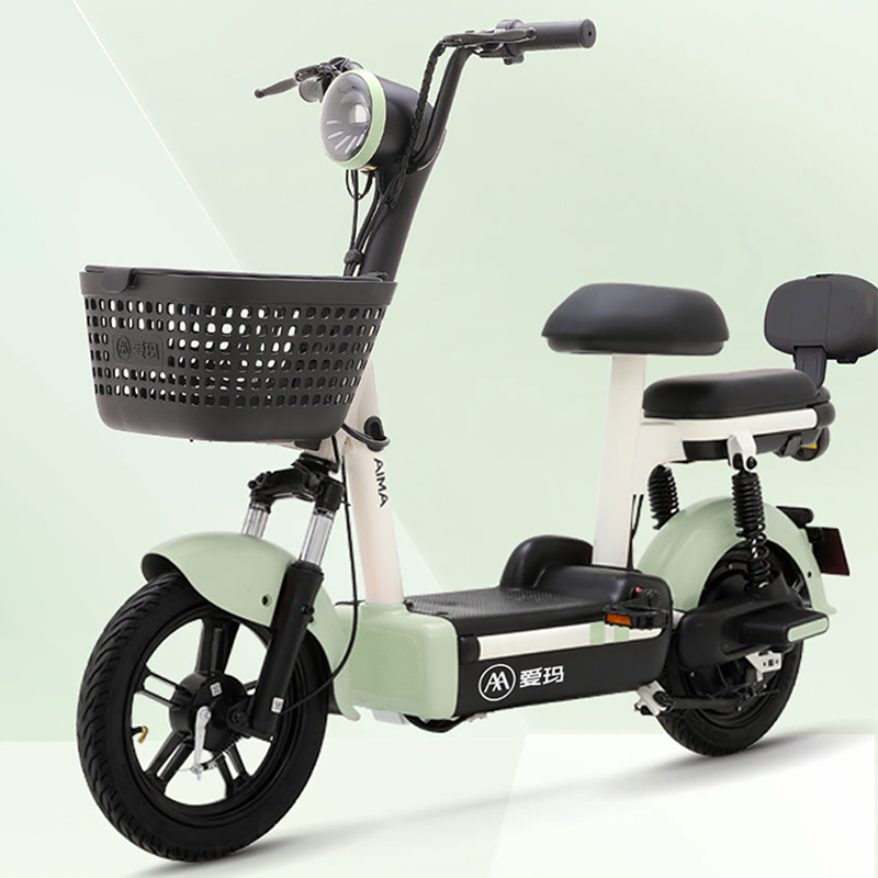 北京专区门店自提爱玛哆乐48v12锂电电动自行车通勤款电动车