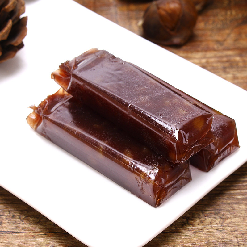 栗羊羹蜜豆味栗子420g传统糕点特色小吃休闲传统糕点