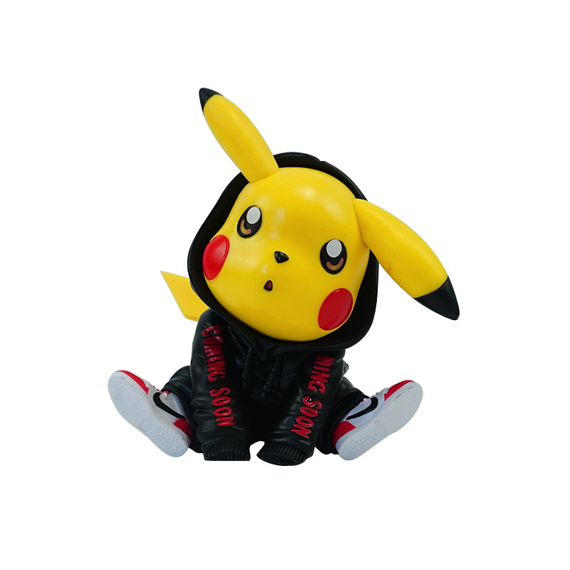 汽车摆件创意个性车载皮卡丘手办网红摆件