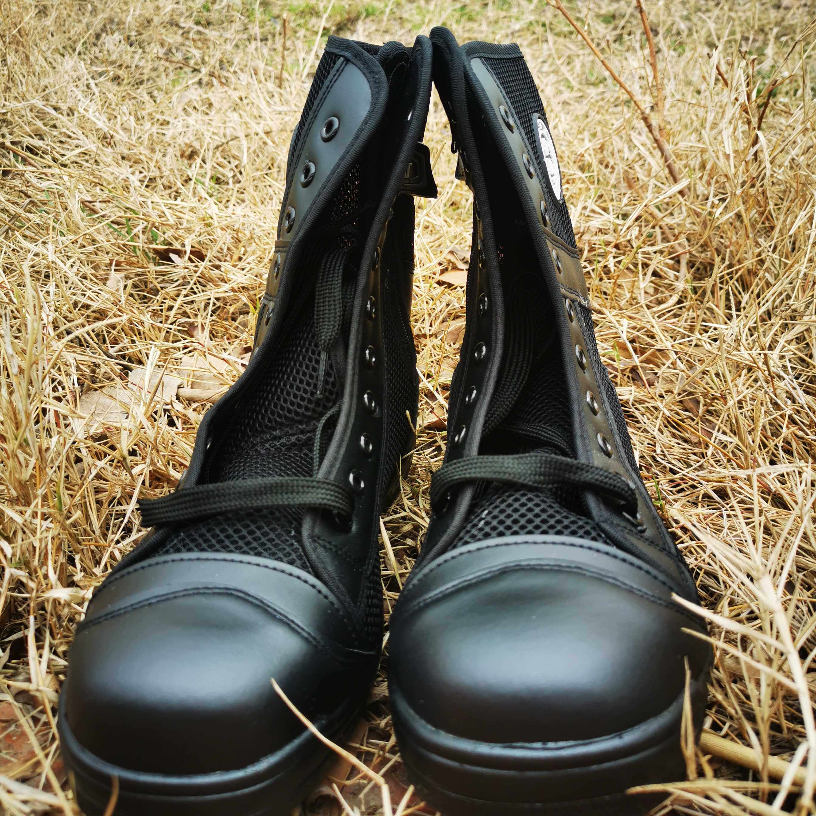 特勤保安鞋女作训鞋男高帮透气执勤春夏作战运动护具