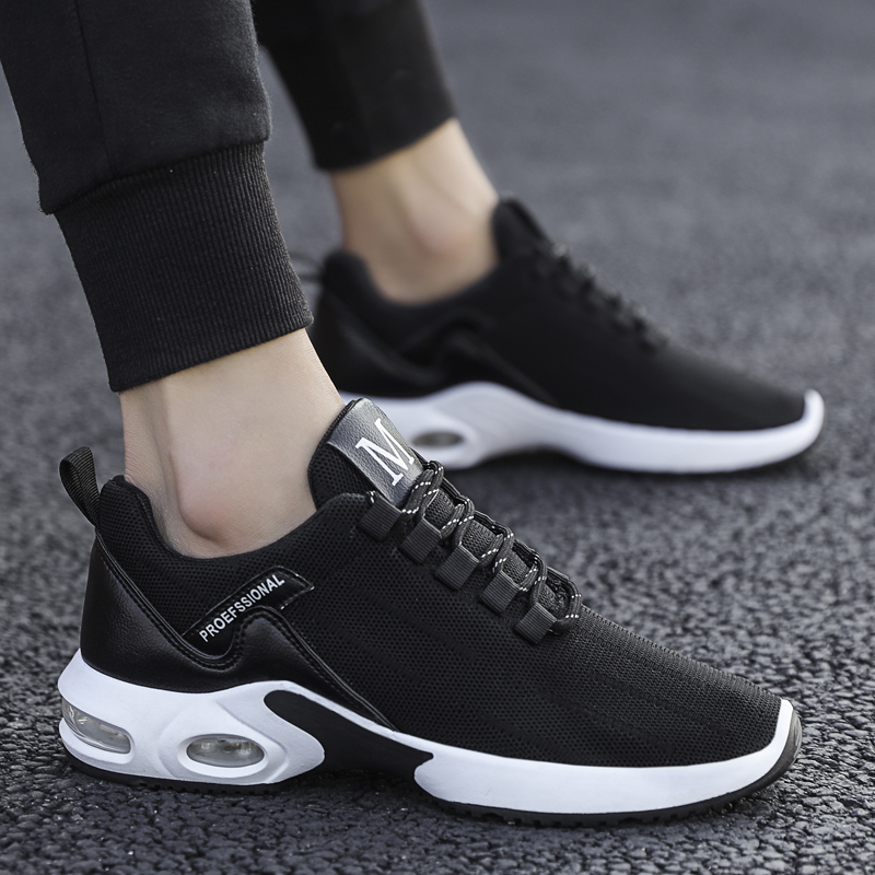 2020年新款夏款男鞋网鞋男士运动运动休闲休闲鞋百搭网面鞋