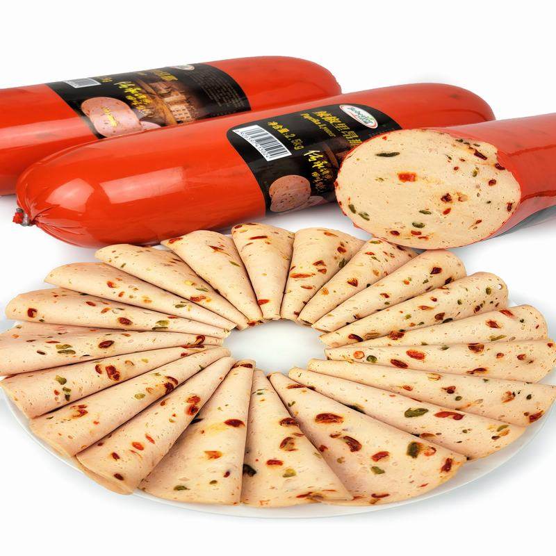 百倍倍德辣椒里昂那冷切肠营养健康用于沙拉三明治香肠