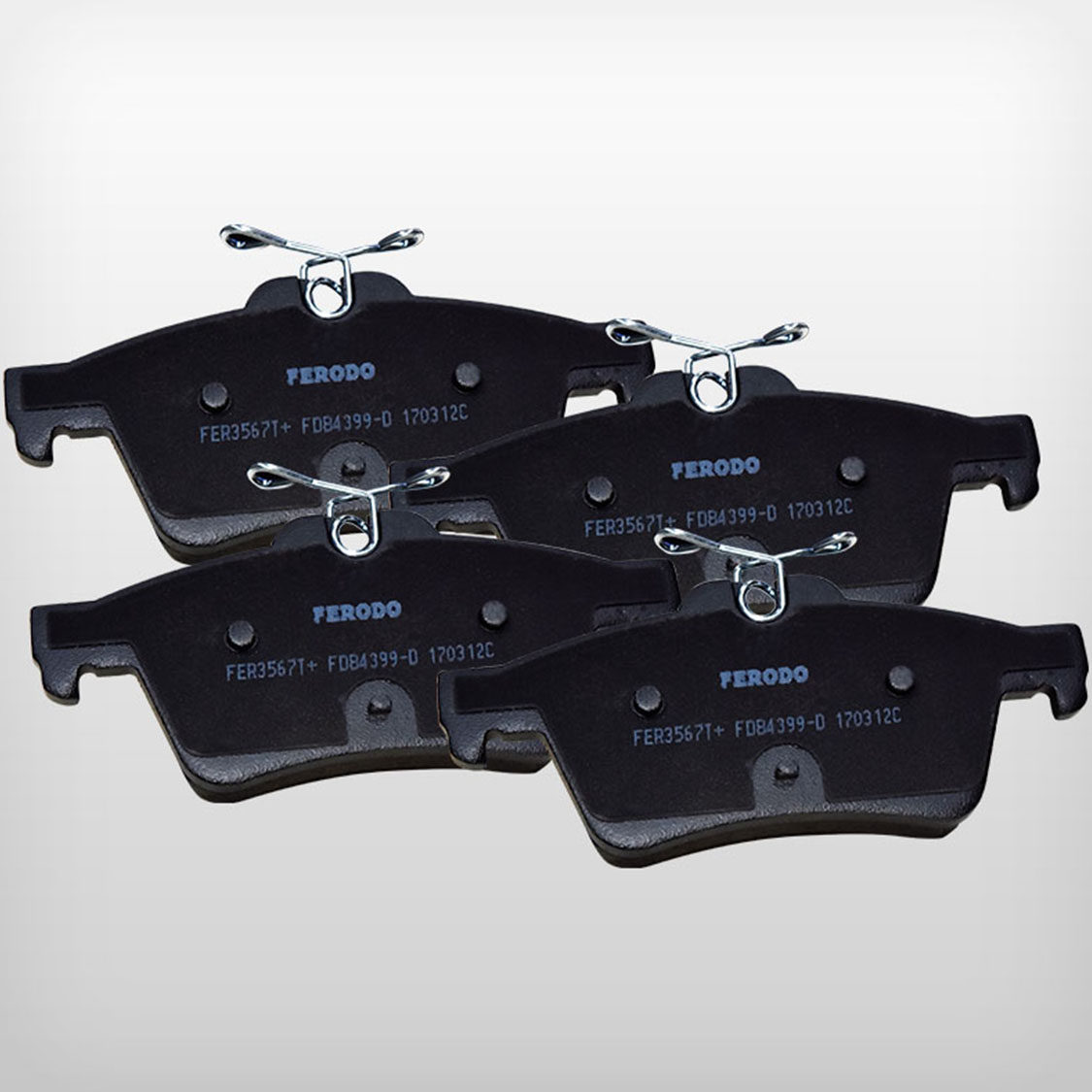 路虎菲罗多ferodo刹车片前片fdb4455适用于发现揽胜运动刹车片
