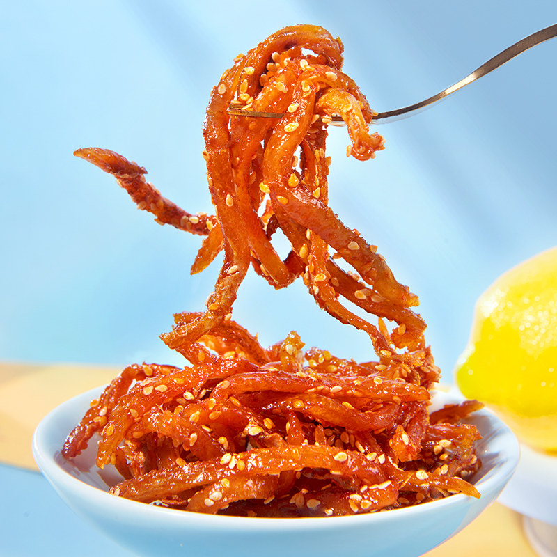 香辣鳗鱼甜辣500g罐装蜜汁辣味零食海味即食即食鱼零食