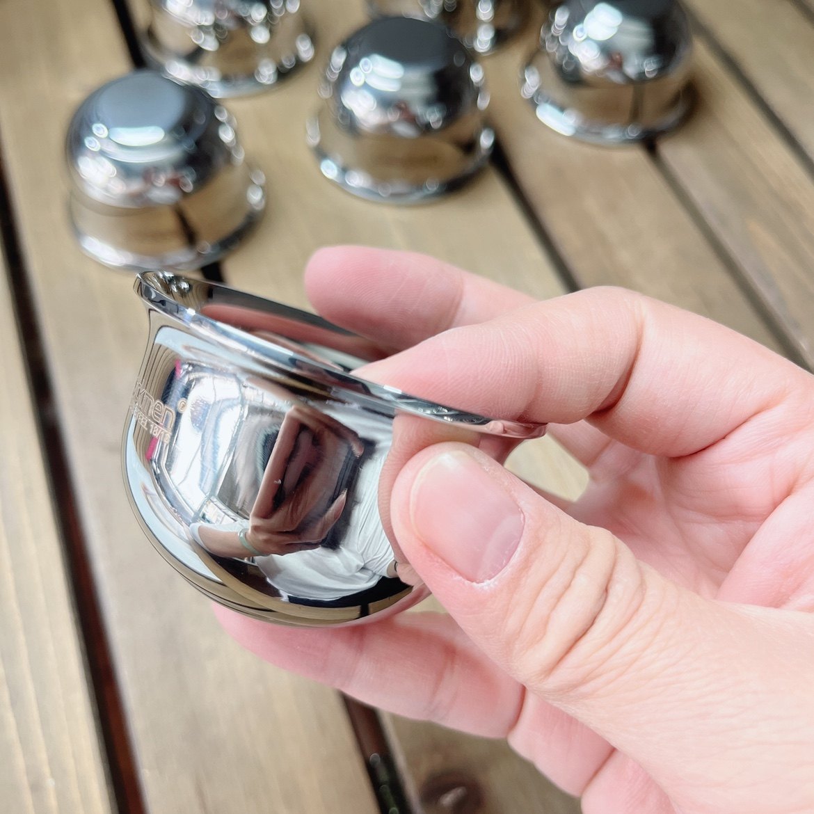 轻奢防摔酒盅烈酒实心迷你酒杯白酒杯二两奢好白酒杯