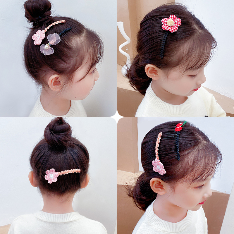 儿童童发韩国小女孩碎发整理发饰夹子女童发卡发饰