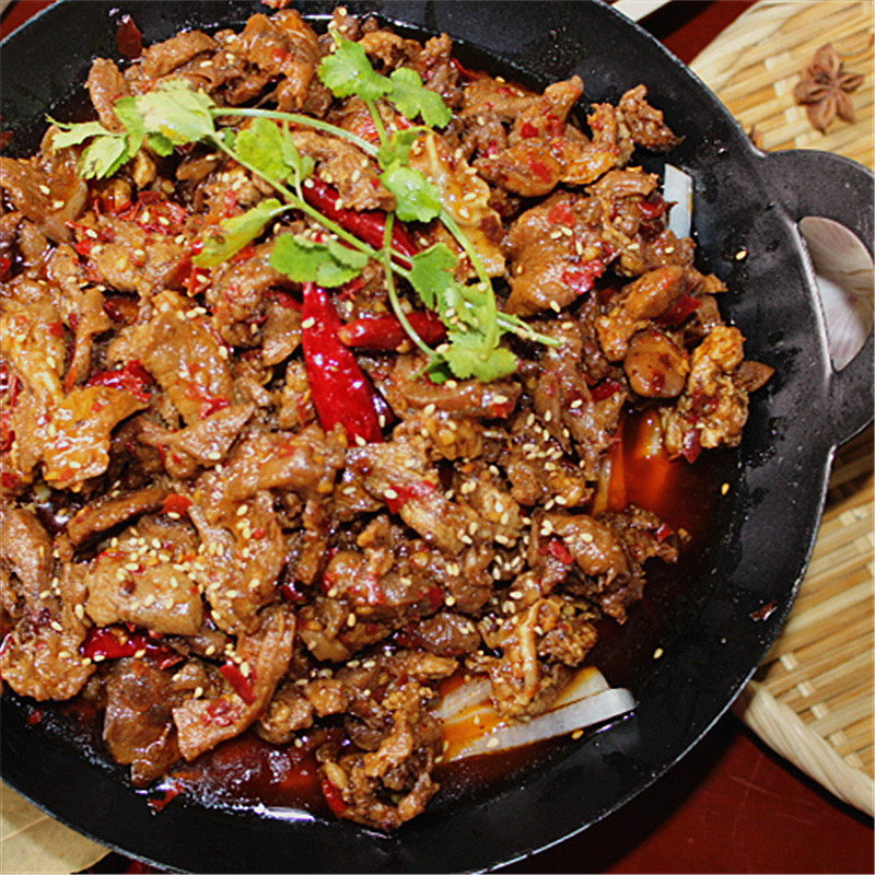 羊肉一腿肉干780g香辣麻辣川味加热即食罐装速食菜