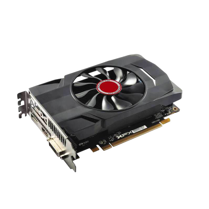 xfx讯景升级版rx550 2g d5 游戏显卡htpc低功耗秒gtx750ti包邮