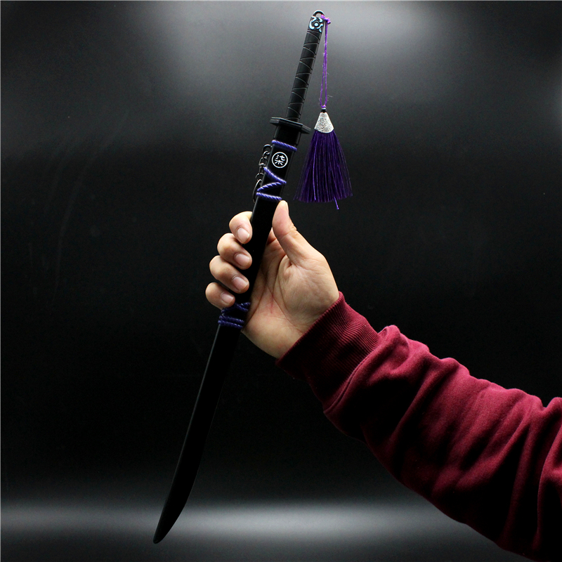 刺客合金玩具小孩模型金属柒剑特大号魔刀千兵器动漫挂件