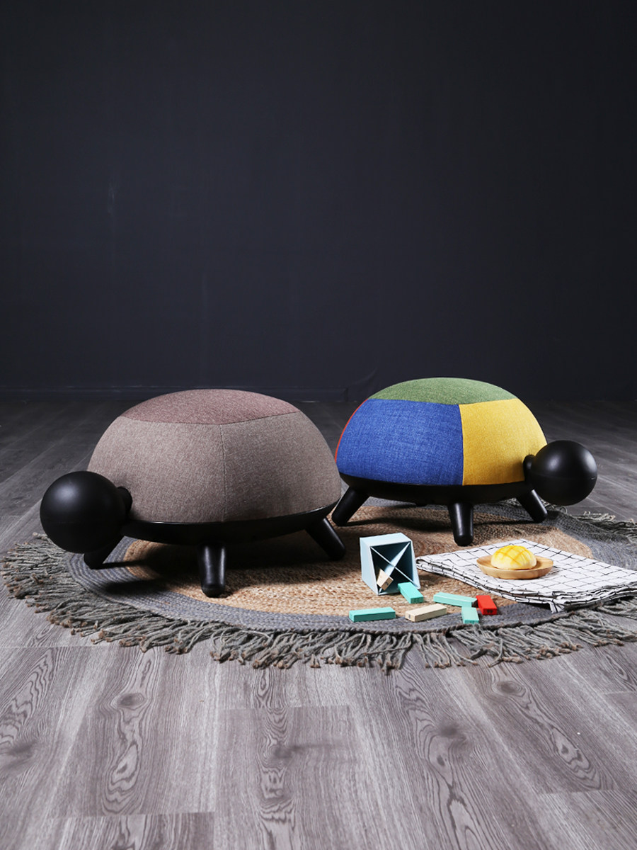 mattlife北欧ins 时尚创意板凳家用休闲成人布艺欧式个性圆换鞋凳