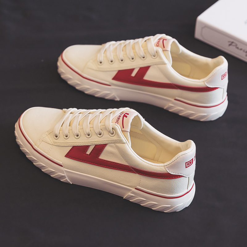 回力男鞋帆布鞋秋冬季加绒二棉鞋板鞋子2021年新款男士休闲小白鞋