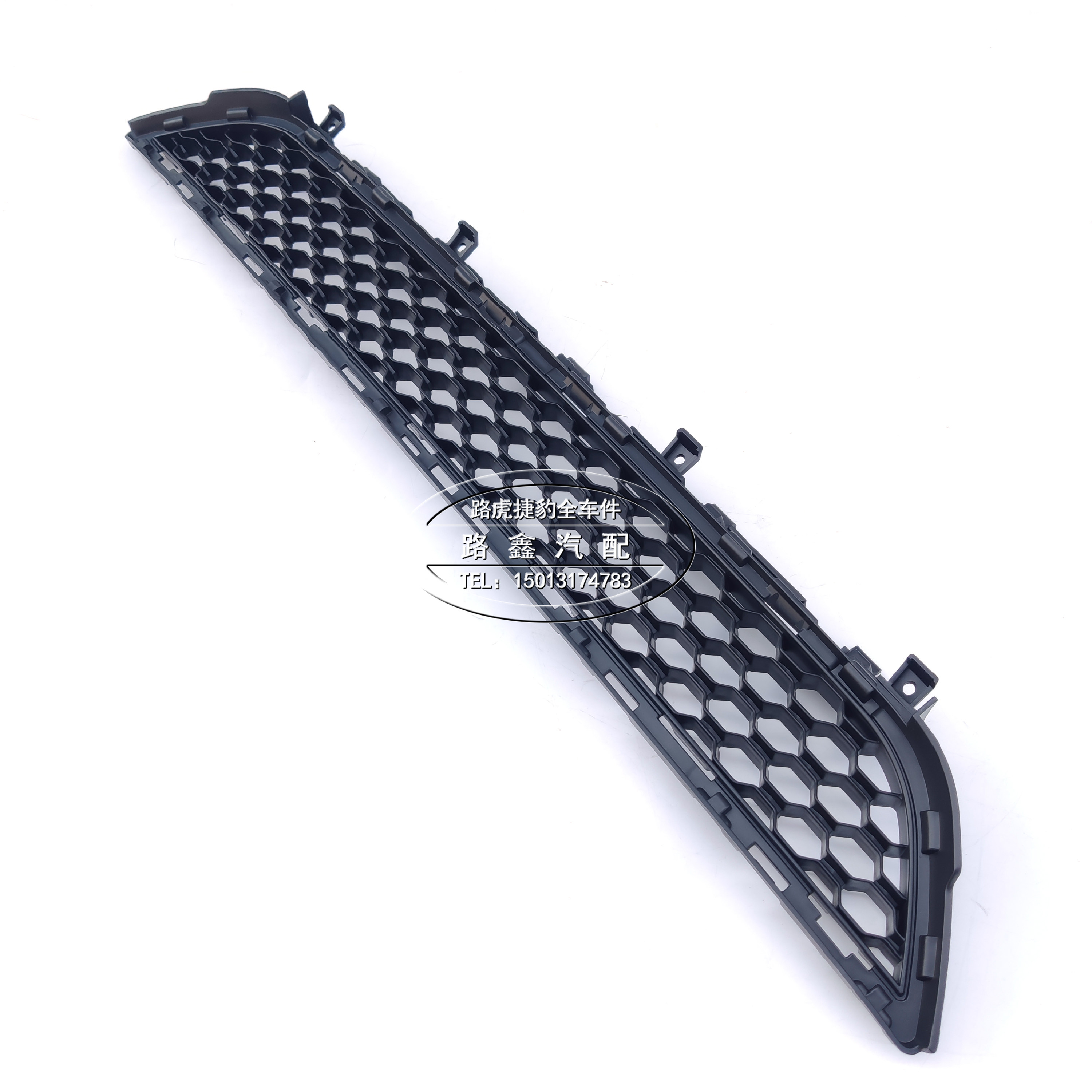 风网格栅适用于捷豹fpace保险杠下风前杠下中网通风中网