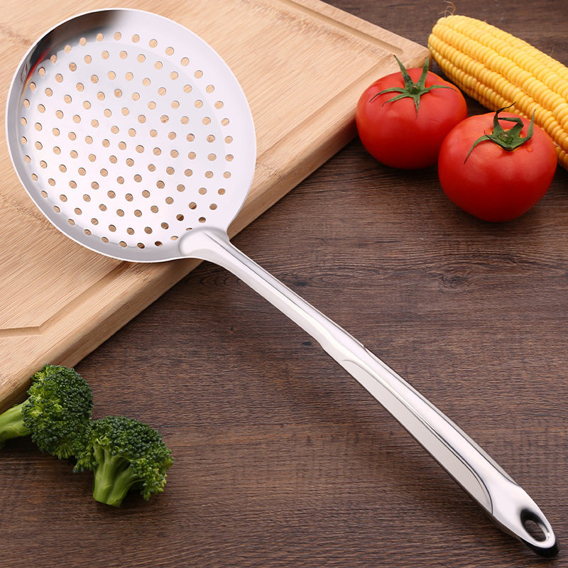 不锈钢漏勺加厚加大笊篱大号家用厨房饺子捞面勺漏勺