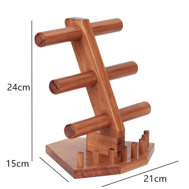 高档奢木质镯文玩QAL饰挂串架手链手手表首展示架饰品轻收纳架摆