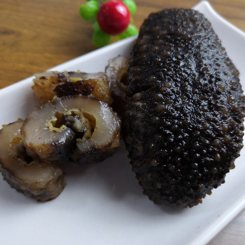 毛刺500g礼盒海生8斤海鲜参米冷冻淡干海野生海参