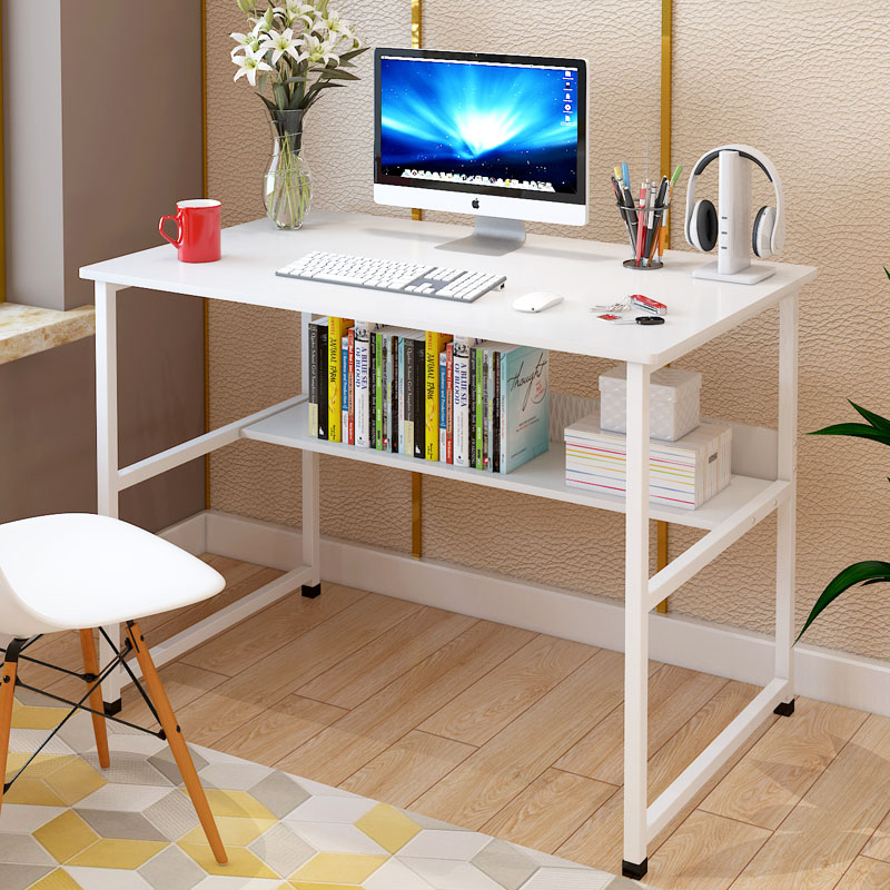 电脑桌台式家用简约经济型卧室桌子简易单人书桌小型办公桌写字台