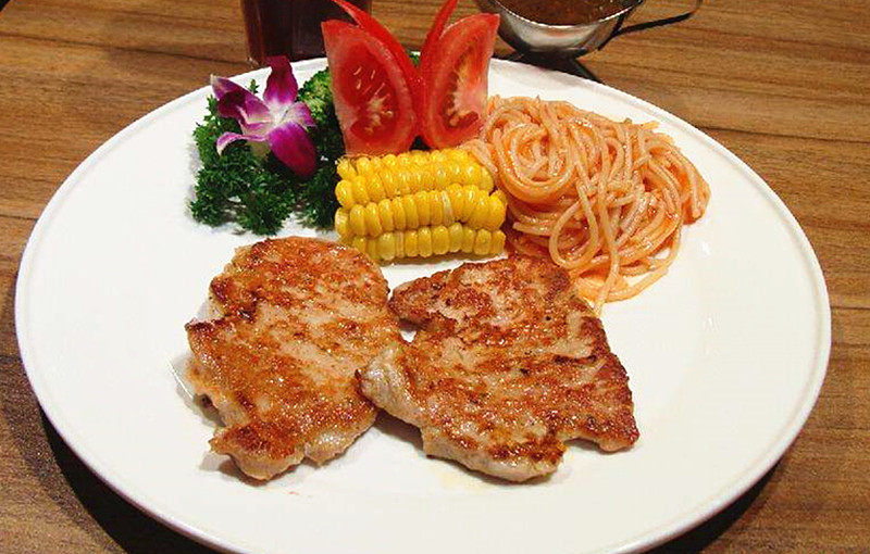 整箱半成品1kg10西餐猪排冷冻千般猪扒脆皮肉眼猪排