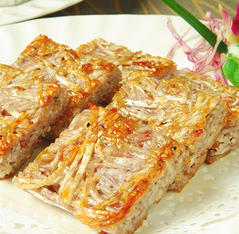 嘉福芋丝糕香芋糕冷冻半成品油炸小吃传早茶点心 360g10块装