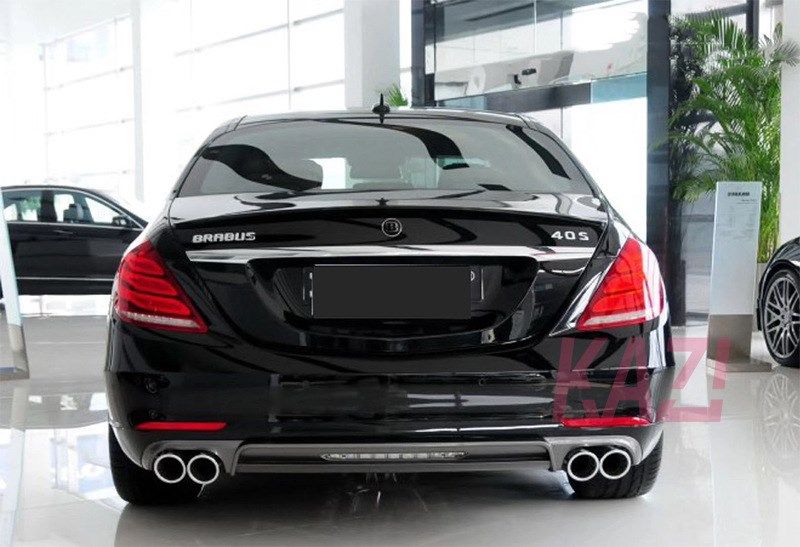 适用于奔驰w222改装巴博斯大包包围叶子前杠唇尾其他