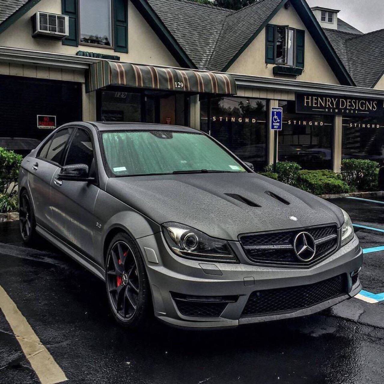 适用于奔驰大包包围改装保险杠c200w204宽体轮眉支持其他