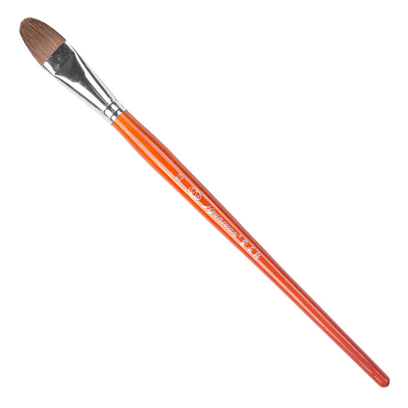 宫崎骏水粉笔水彩画笔扇形手绘插画笔丙烯水粉画画笔颜料笔黑骑士勾线