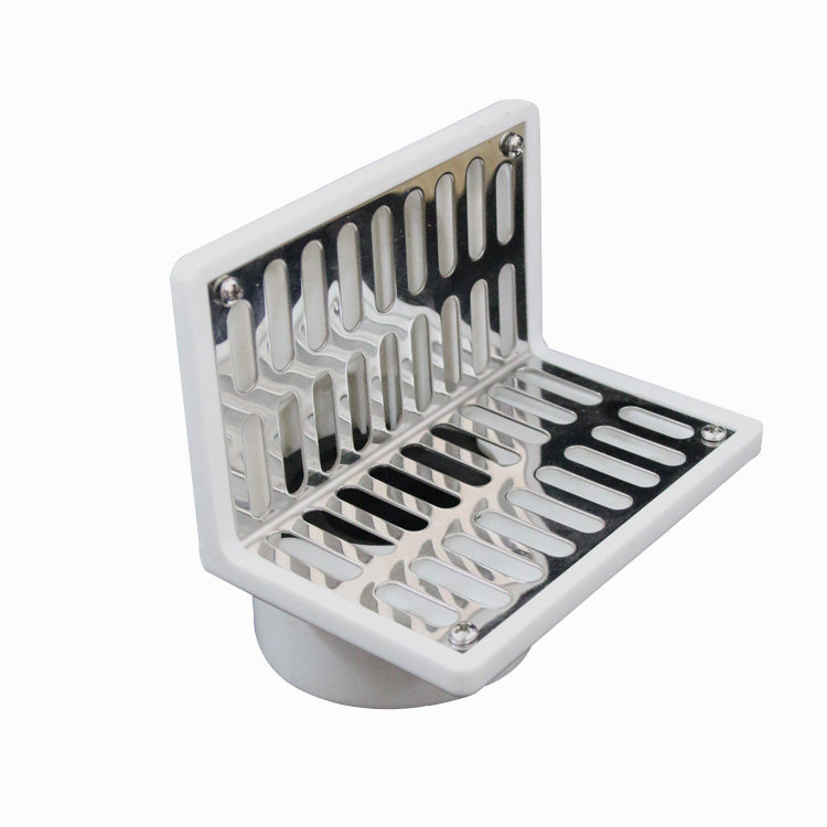 过滤pvc墙面排水直排侧墙地漏阳台浴室地漏