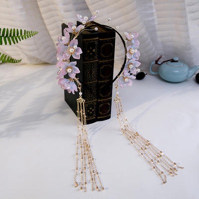 儿童汉服发箍仙女懒人神器古风发饰中国风百搭头饰女孩古装头箍女