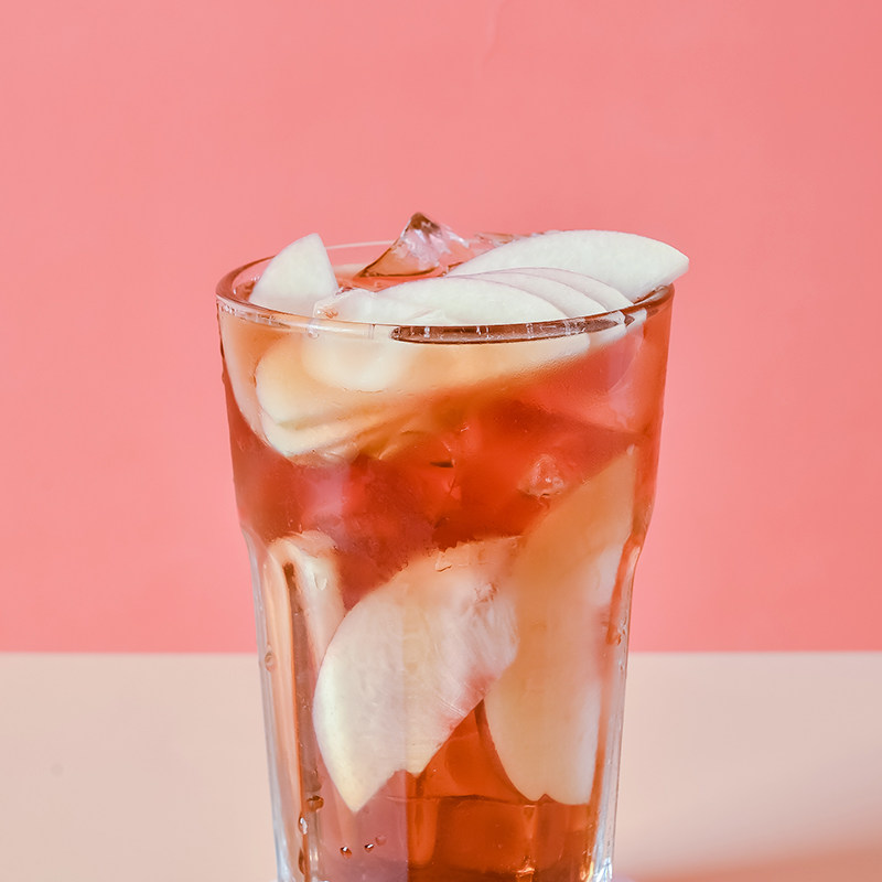 璞悦水蜜桃冰茶冰沙珍珠奶茶茶店专用原材配料珍珠奶茶粉