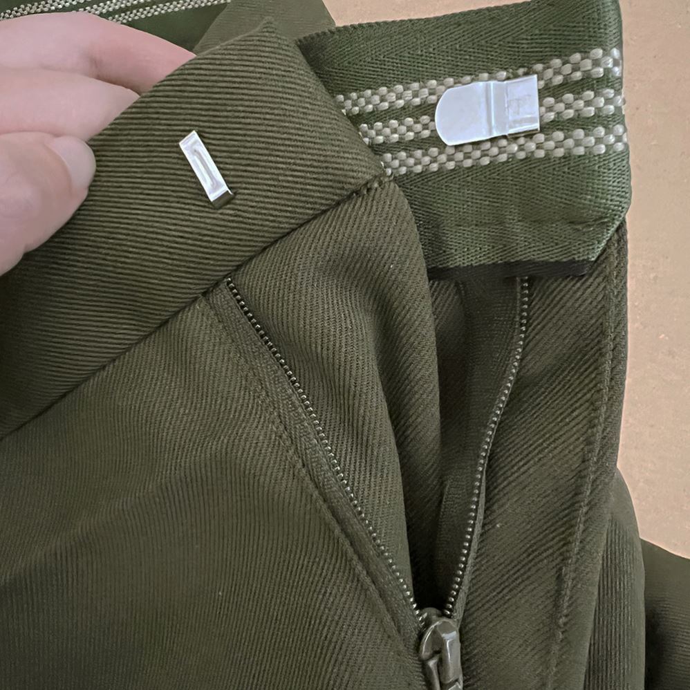 正品马裤呢冬裤厚款老兵裤子黄色秋冬毛料长裤迷彩裤